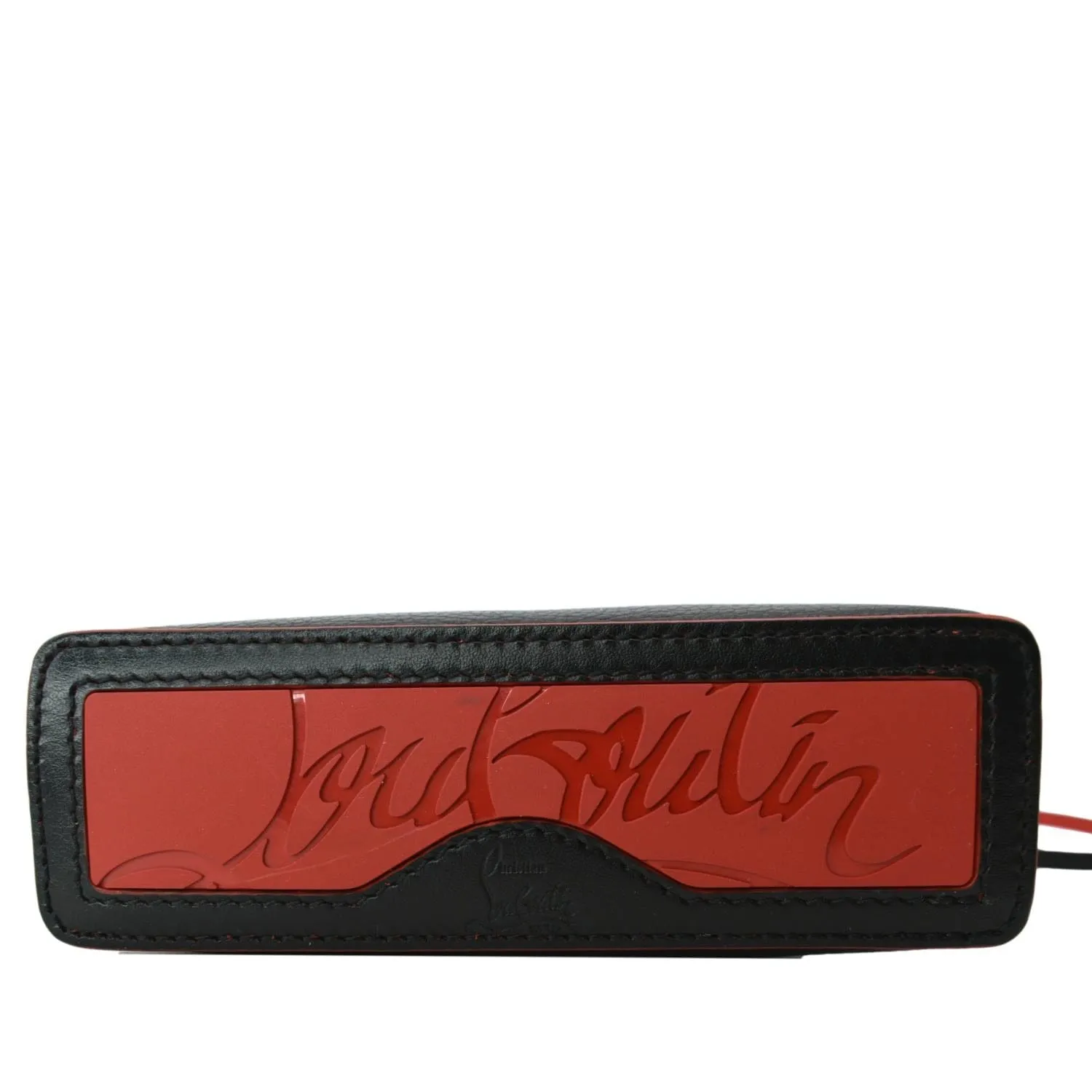 CHRISTIAN LOUBOUTIN Cabata Mini Leather Tote Bag Black