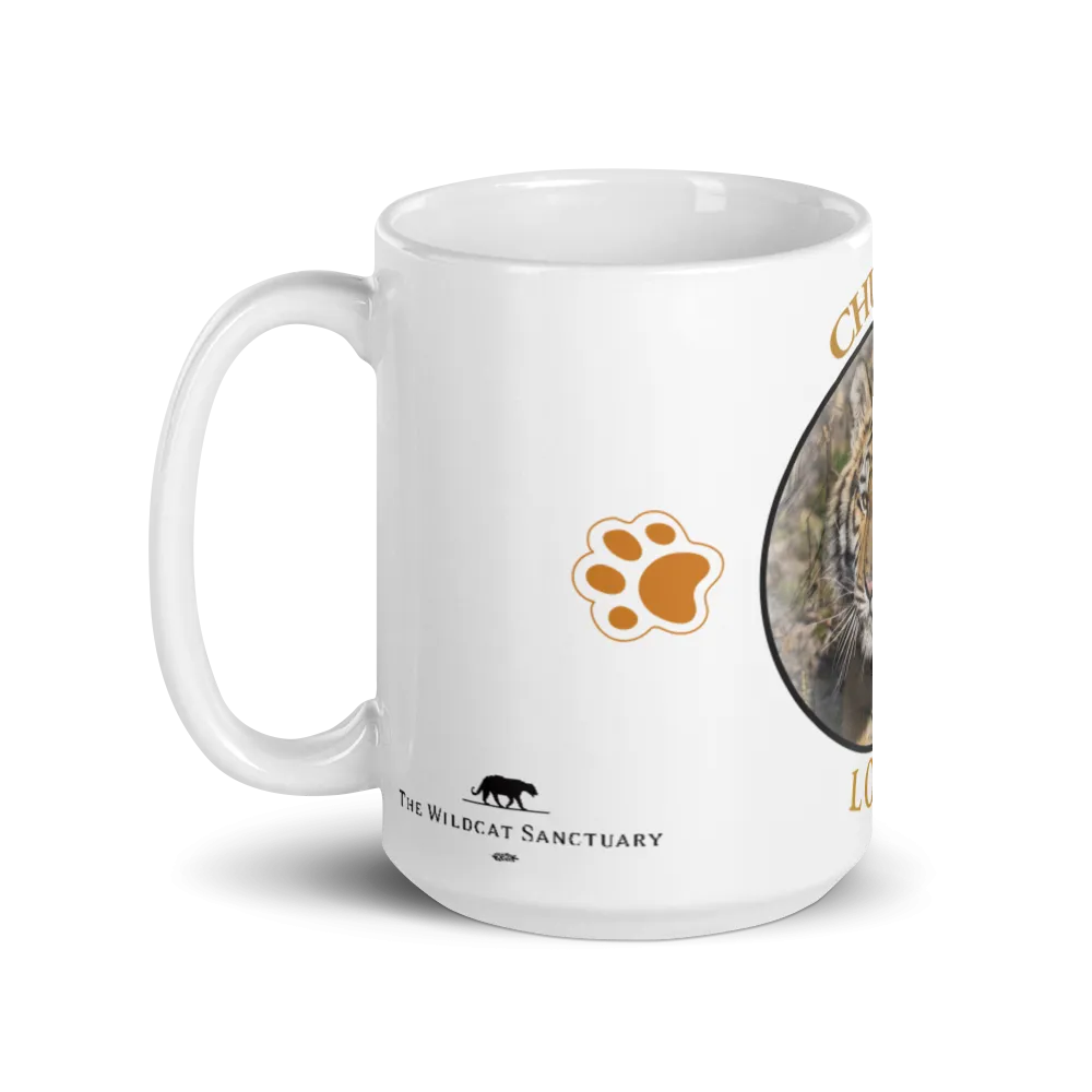Chuffer Lover Glossy White Mug