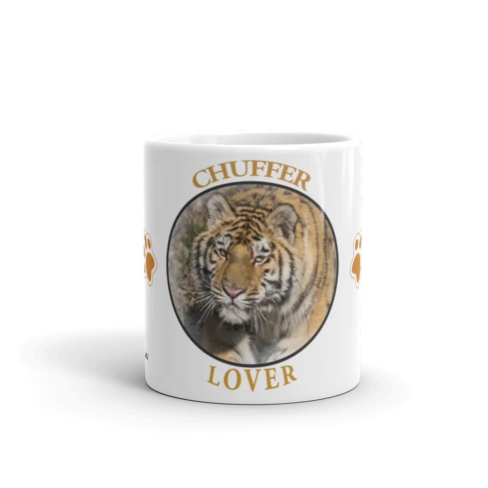 Chuffer Lover Glossy White Mug