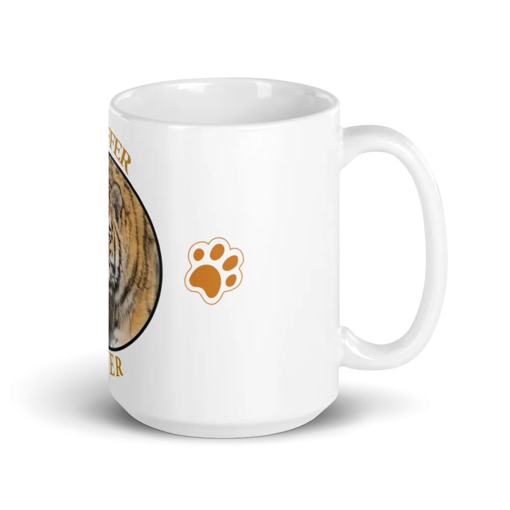Chuffer Lover Glossy White Mug