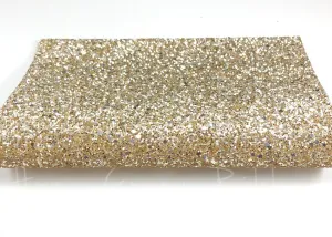 Chunky Glitter Sheet - Gold