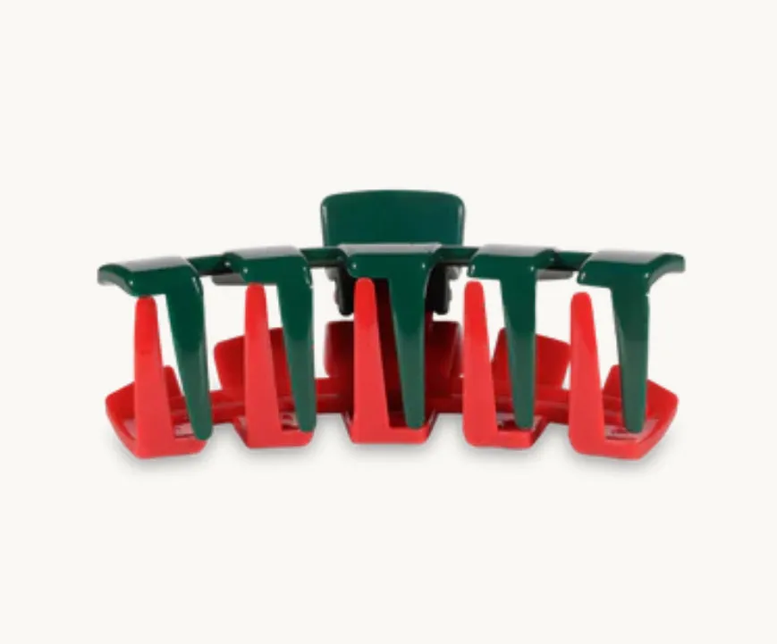 Classic Red And Green Tiny Clip