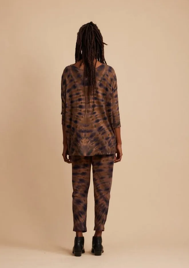 Cocoon Shirt, Rainbow Earthy