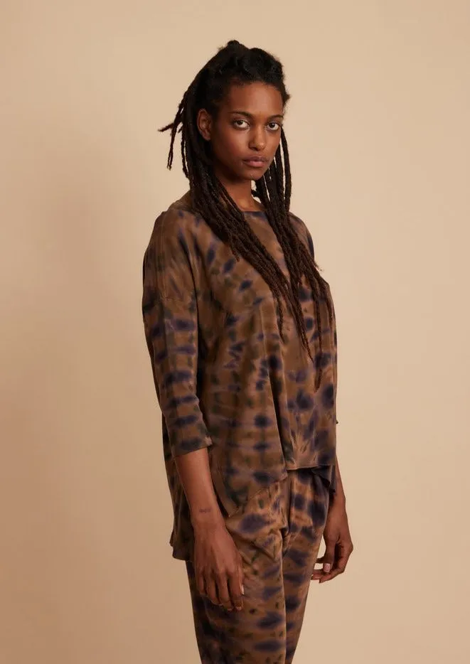 Cocoon Shirt, Rainbow Earthy