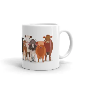Cow Lineup Mug