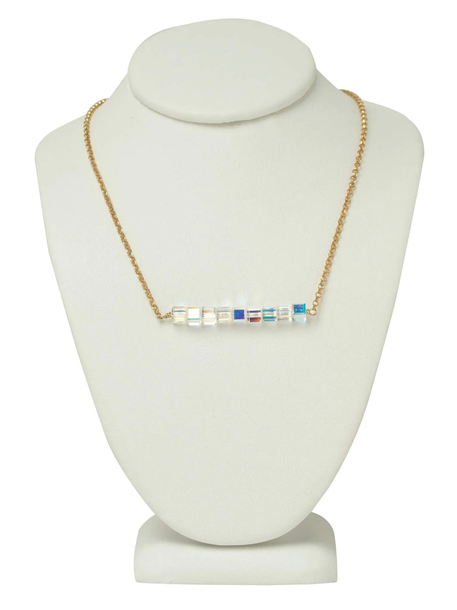 Crystal Bar Necklace