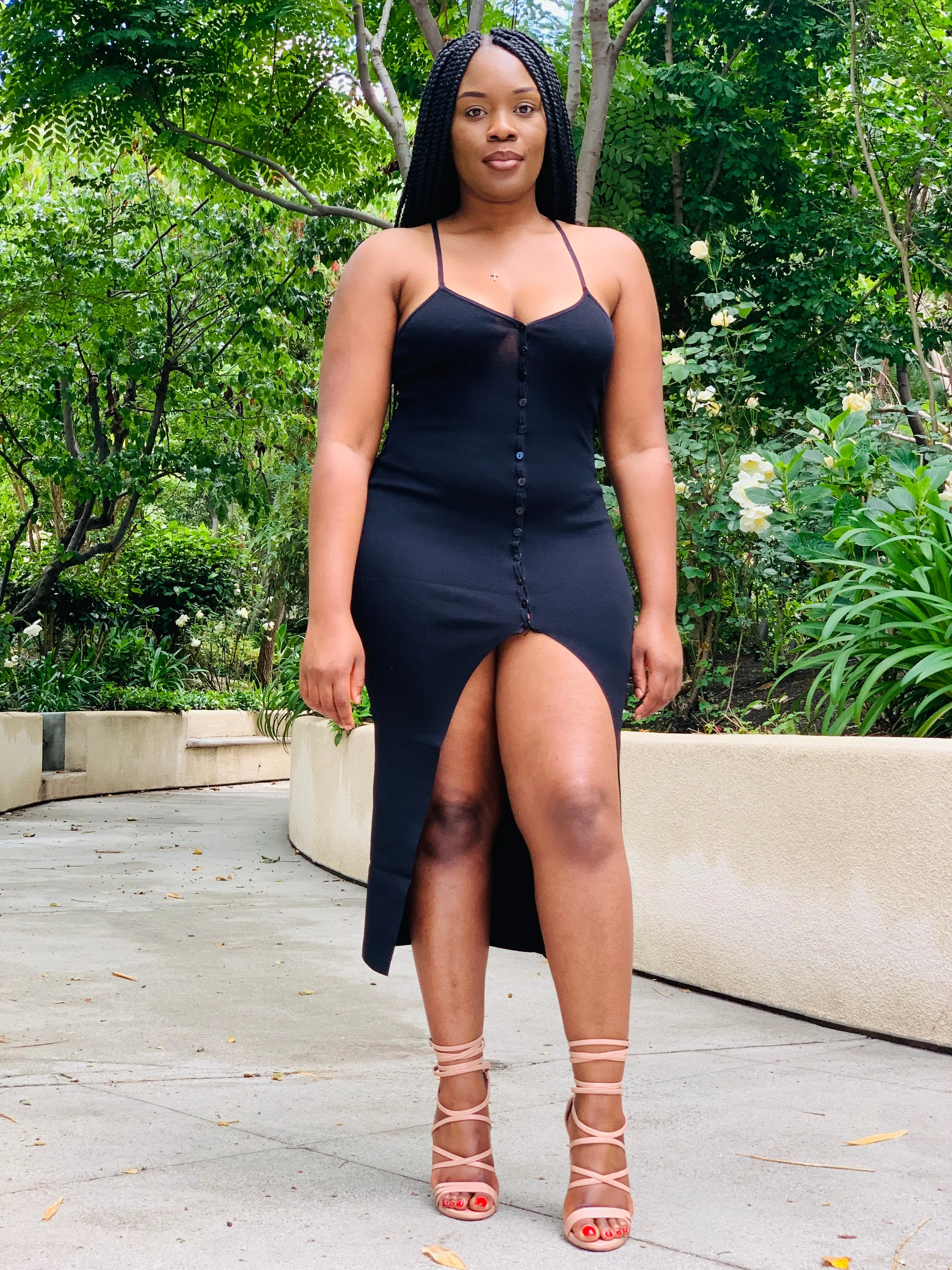 Cute As A Button Dress