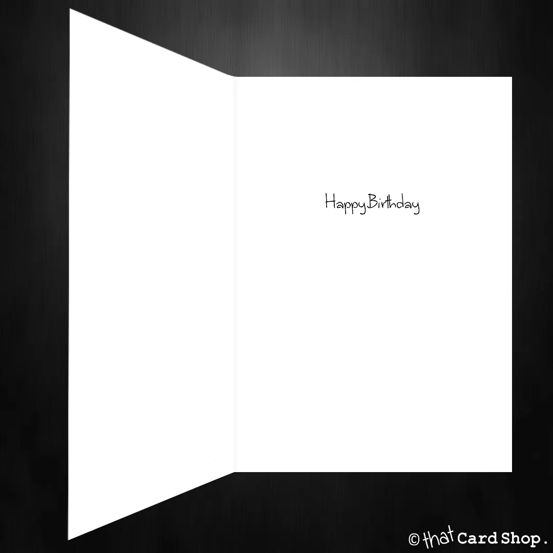 Cute Birthday Card - Elderberry! Funny comedy joke with Elder-berry pun