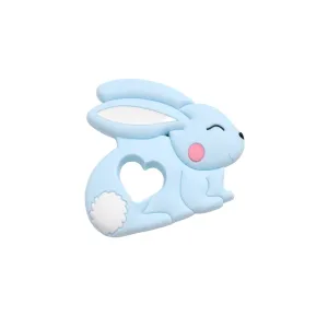 Cute Bunny Teether - Blue