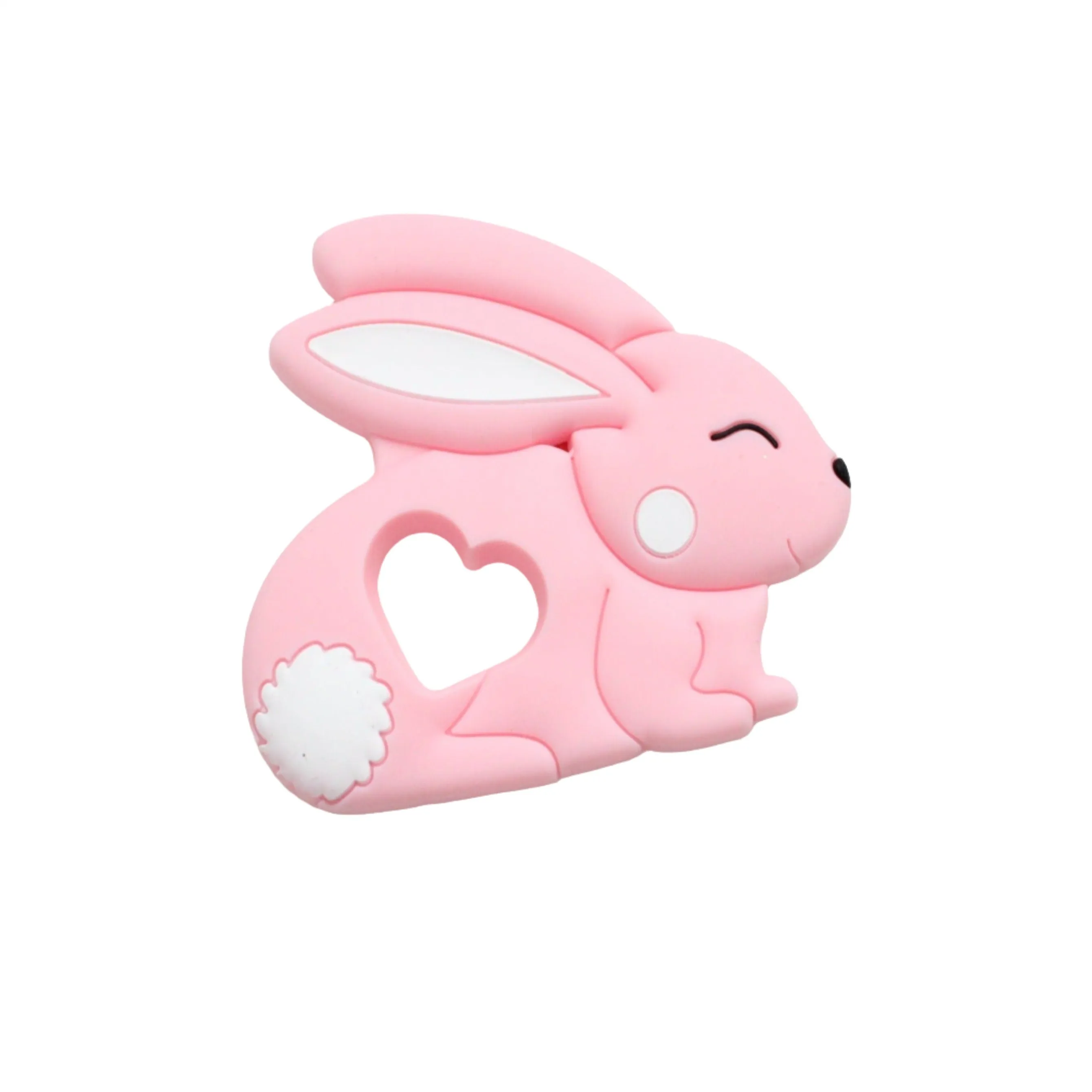 Cute Bunny Teether - Pink