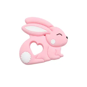 Cute Bunny Teether - Pink