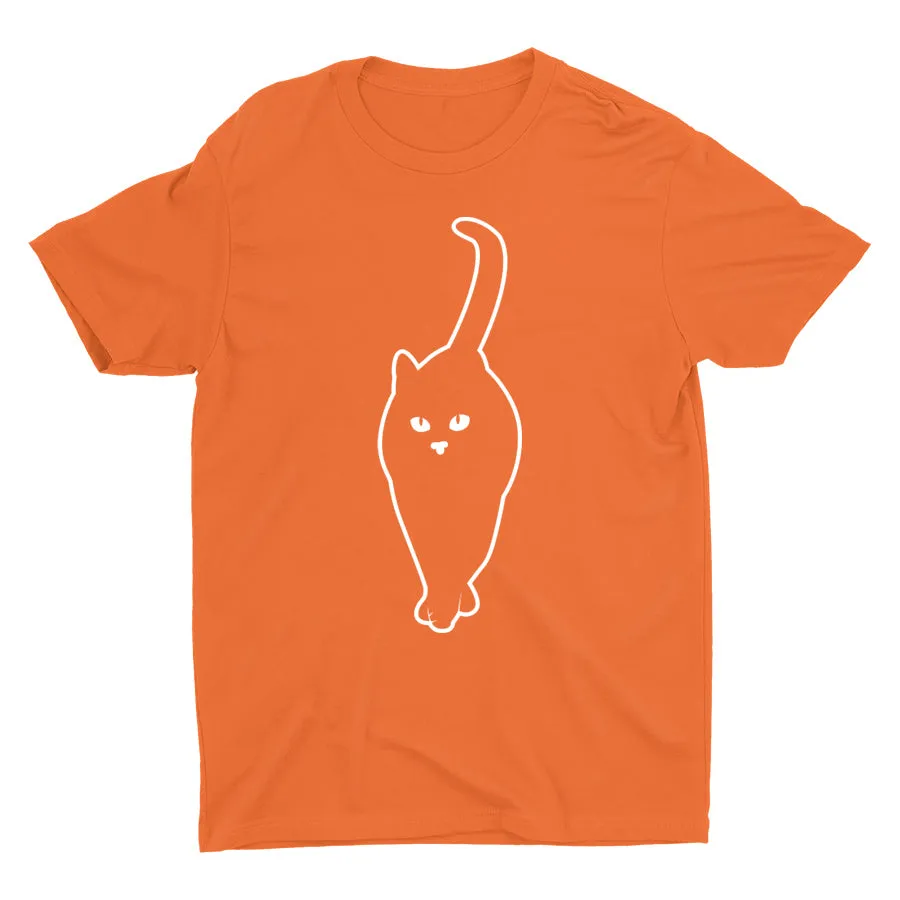 Cute Cat Graphic Cotton Tee