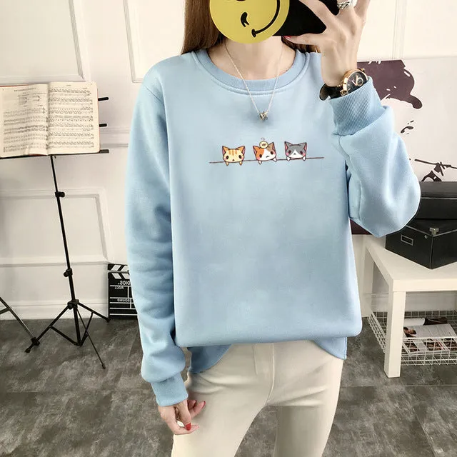 Cute Cat Sweatshirt