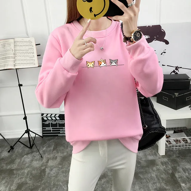 Cute Cat Sweatshirt