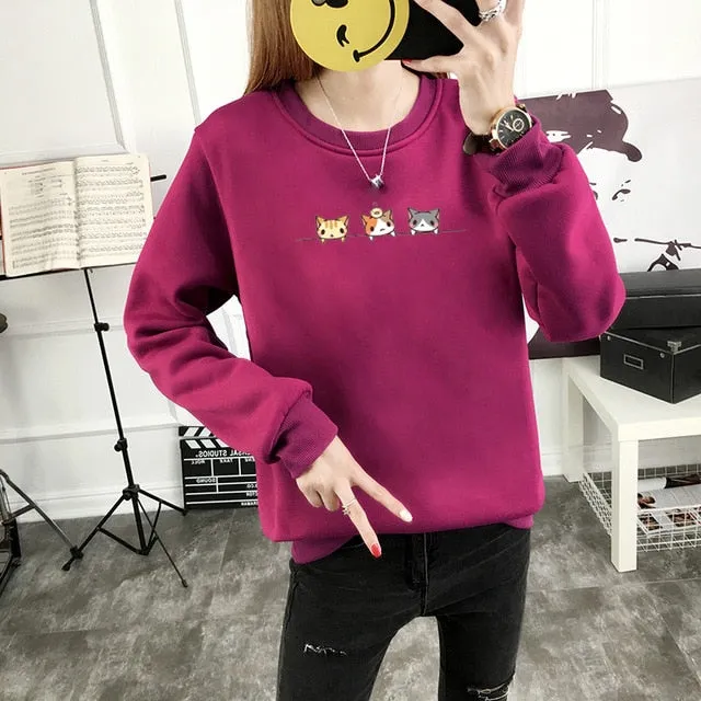 Cute Cat Sweatshirt