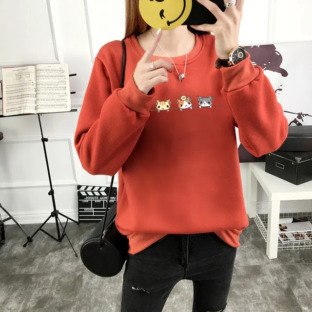 Cute Cat Sweatshirt