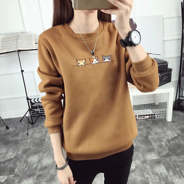 Cute Cat Sweatshirt