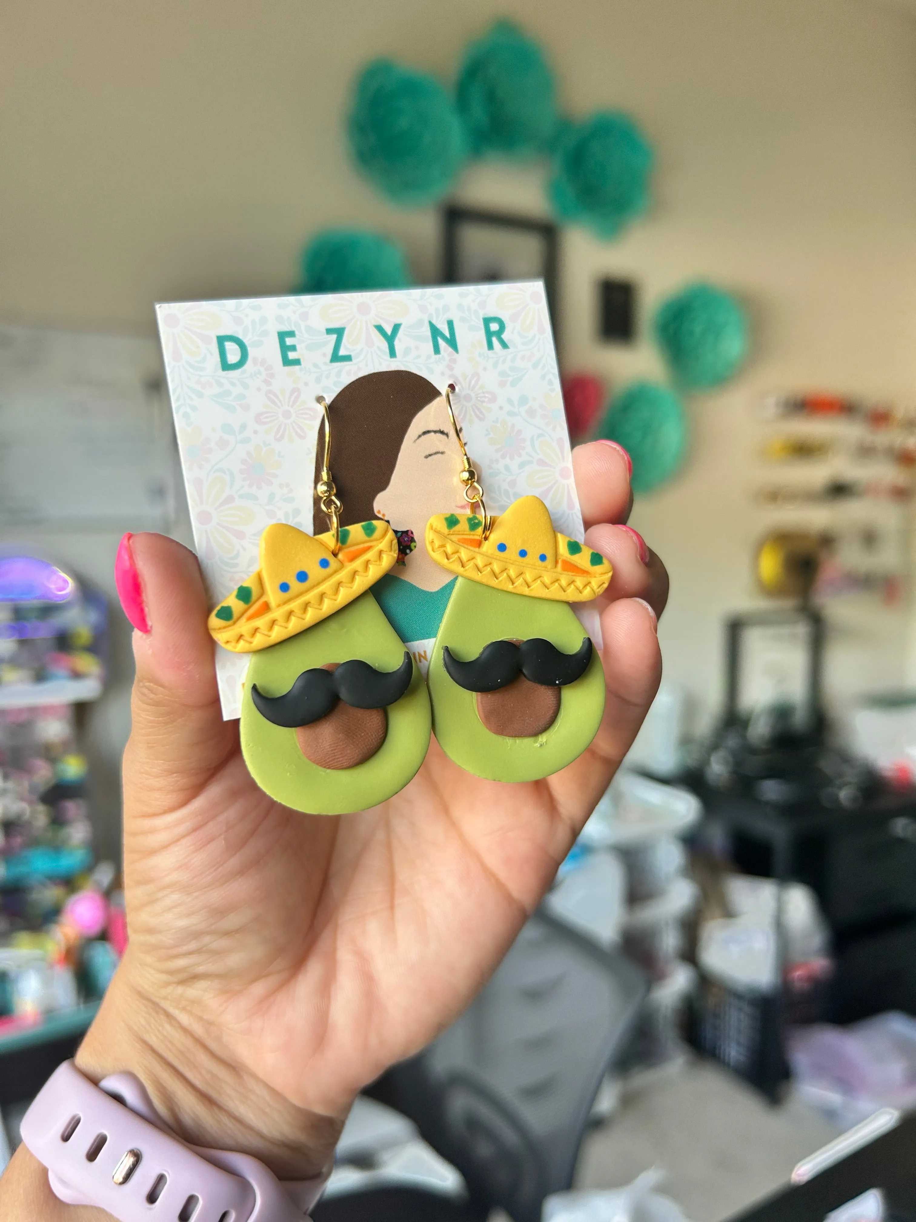 Cute Fiesta avocado