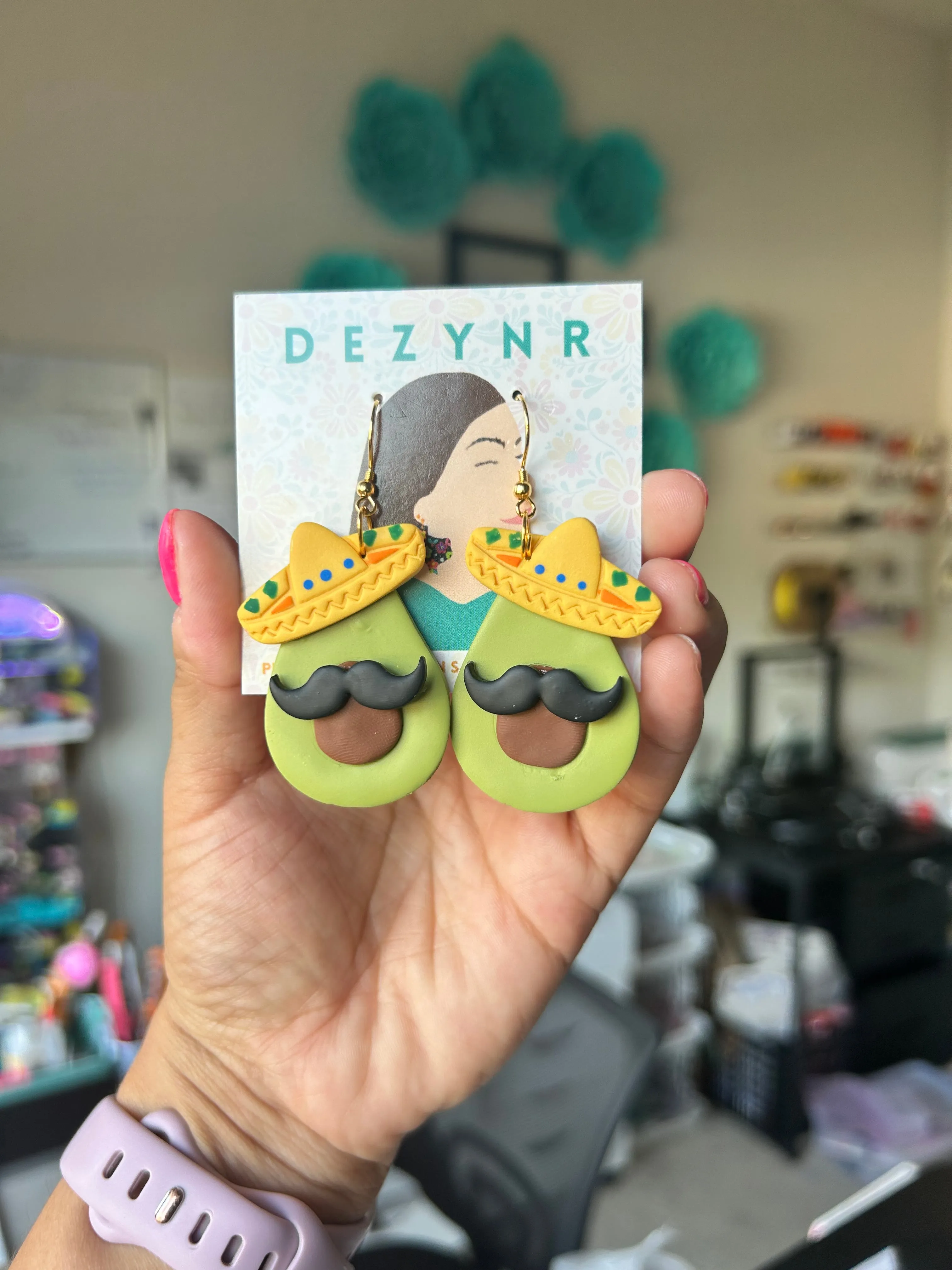 Cute Fiesta avocado