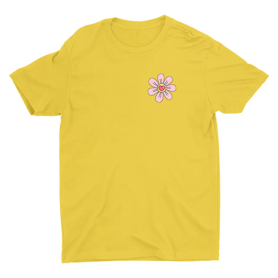 Cute Flower Cotton Tee