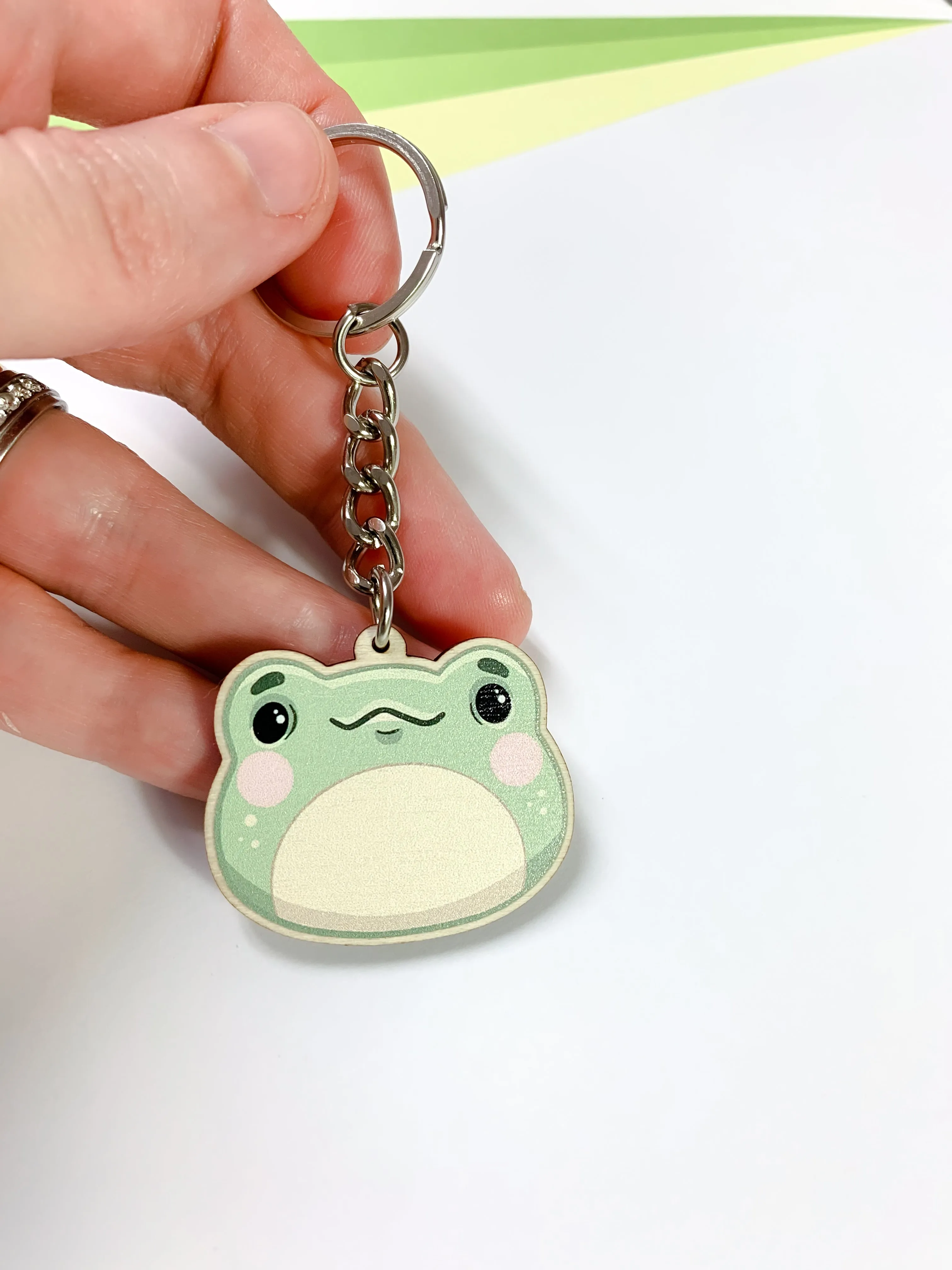 Cute Frog Keychain