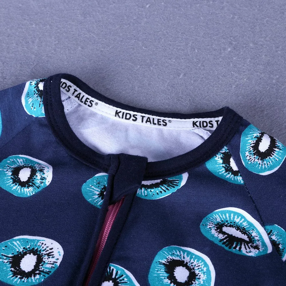 Cute Kiwi Zip Sleepsuit