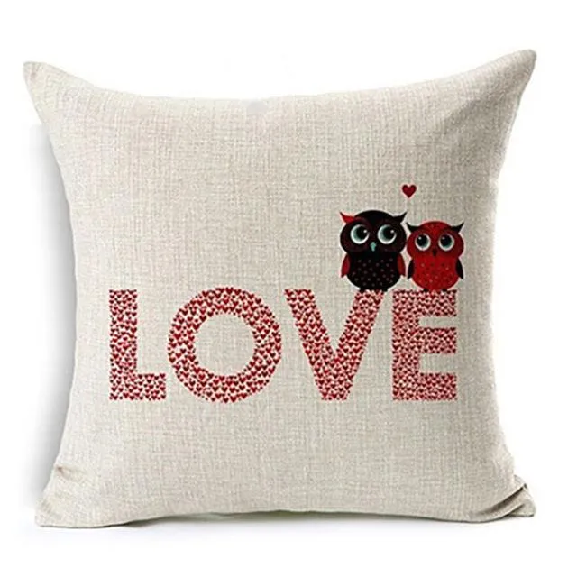 Cute Owl Pattern Pillowcase
