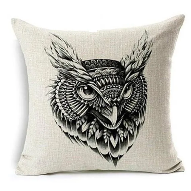 Cute Owl Pattern Pillowcase