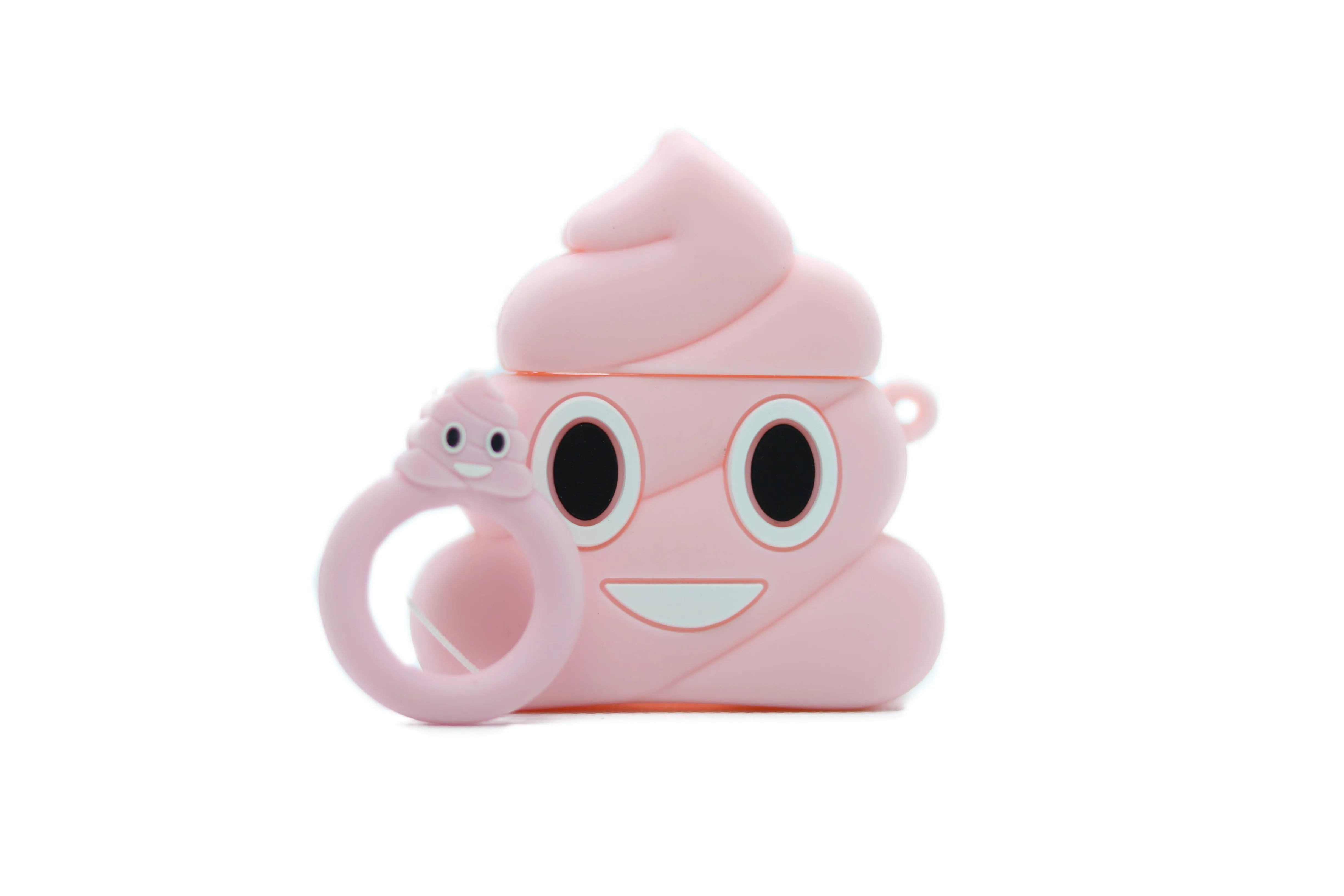 Cute Poop Emoji AirPods Case