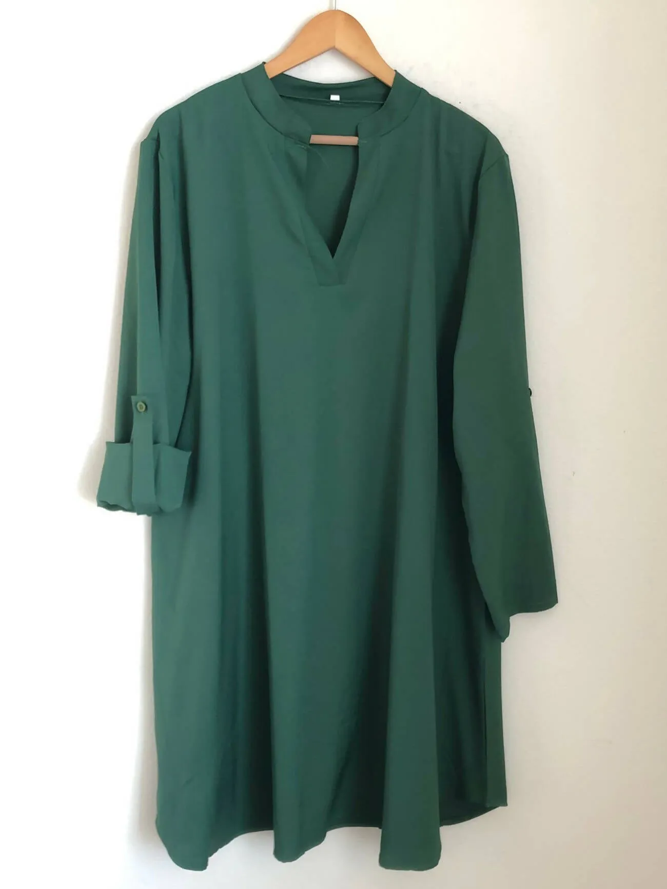 Cute rollup sleeve top
