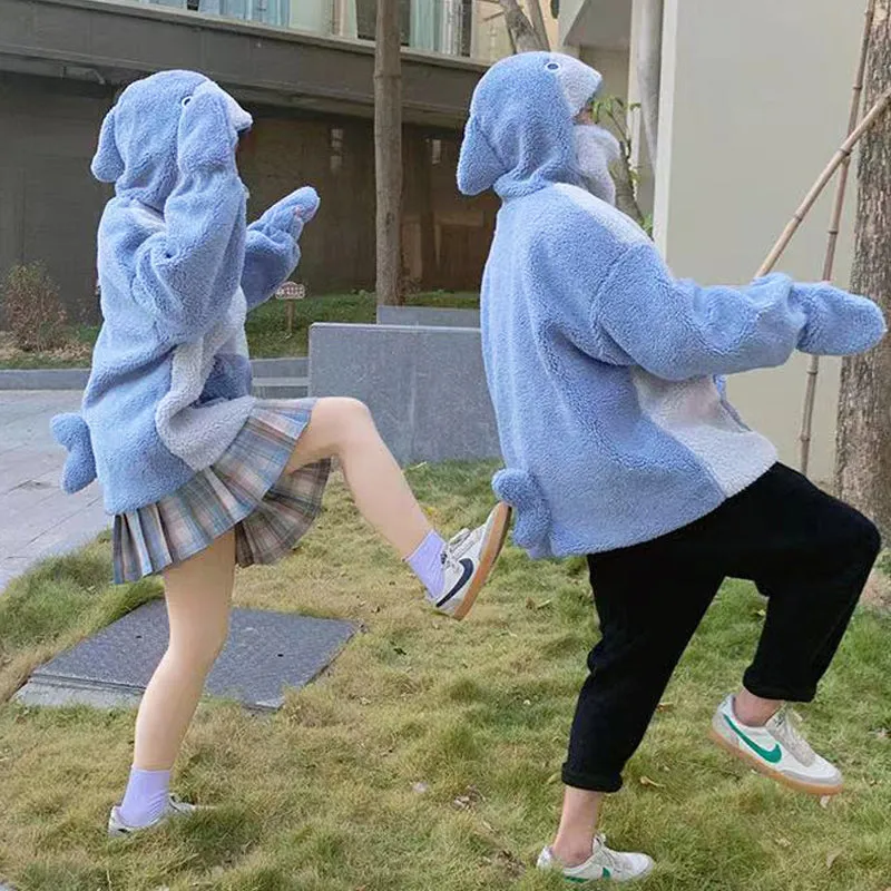 Cute shark hoodie yc24666
