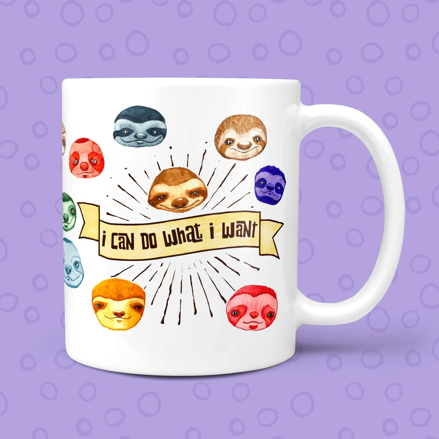 Cute Sloth Mug
