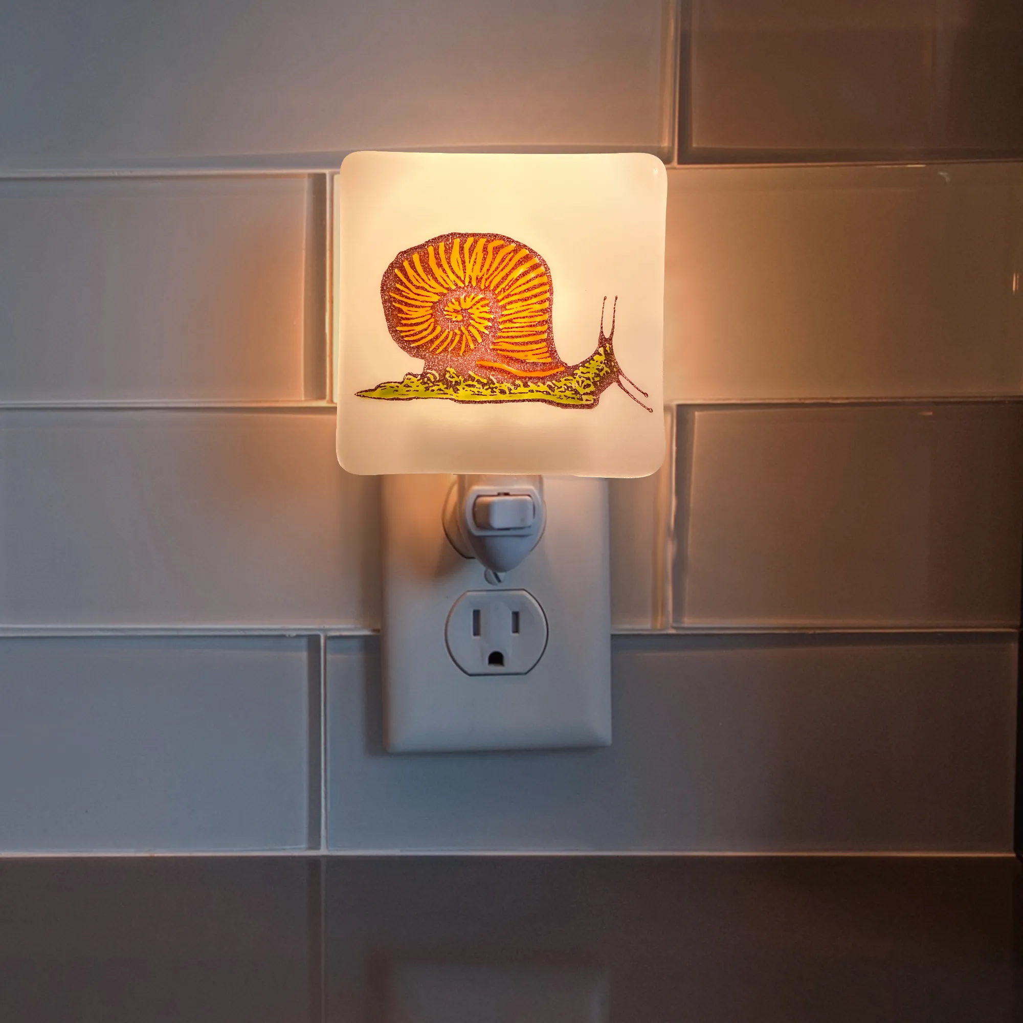 Cute Snail Night Light