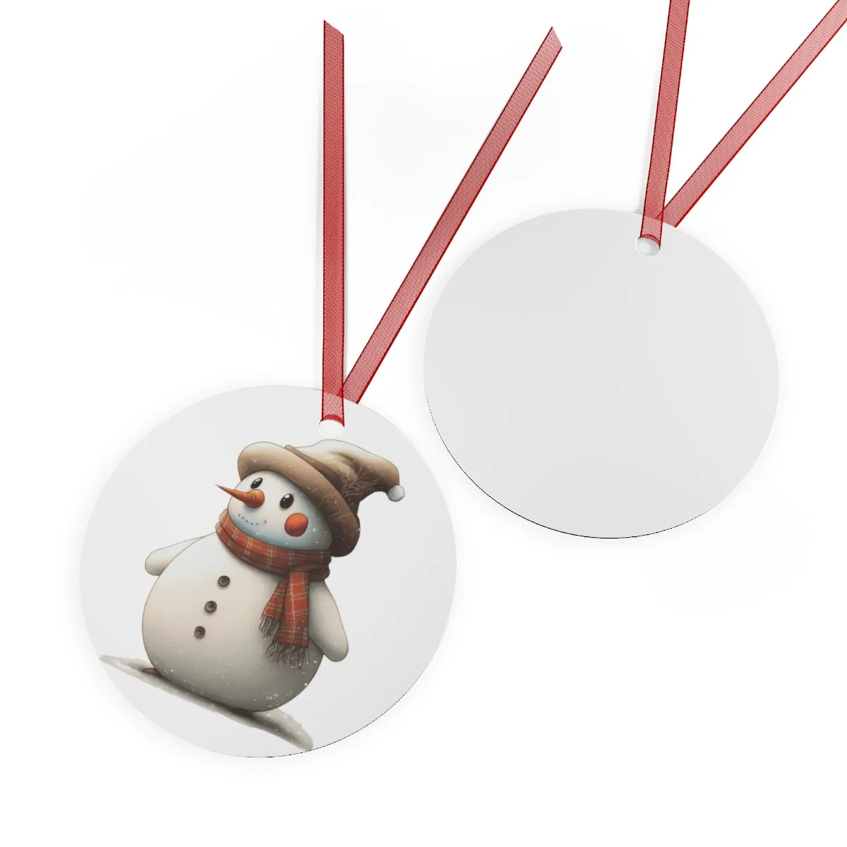 Cute Winterland Snowman Ornament