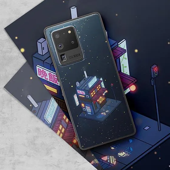 Cyberpunk juusu LED Case for Samsung