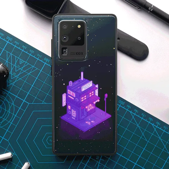 Cyberpunk juusu LED Case for Samsung