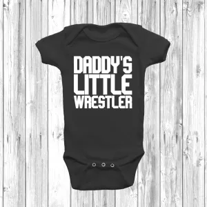 Daddy's Little Wrestler Baby Grow