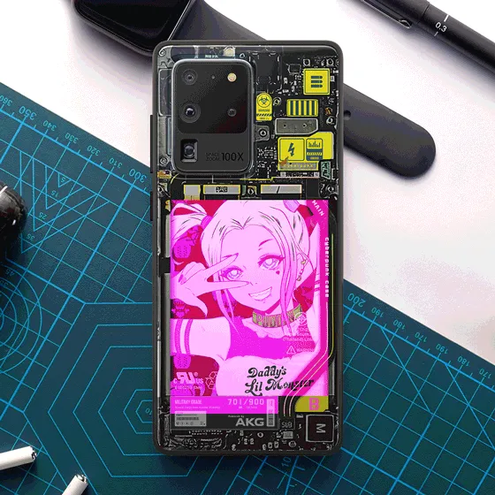 Daddy's Monster Industrial LED Case for Samsung