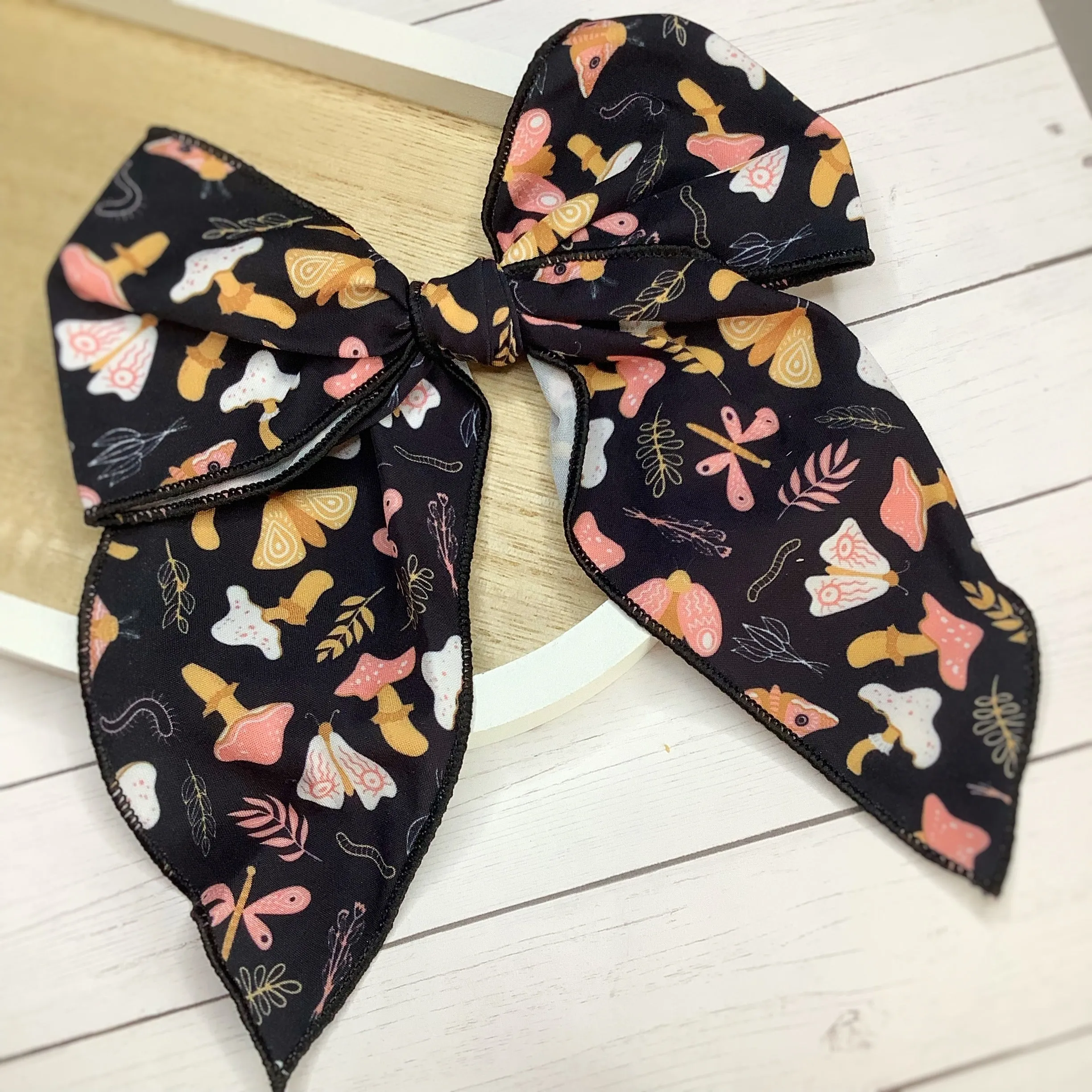 Dark Earthy Vibes  Bow Strip and Scrunchie Collection
