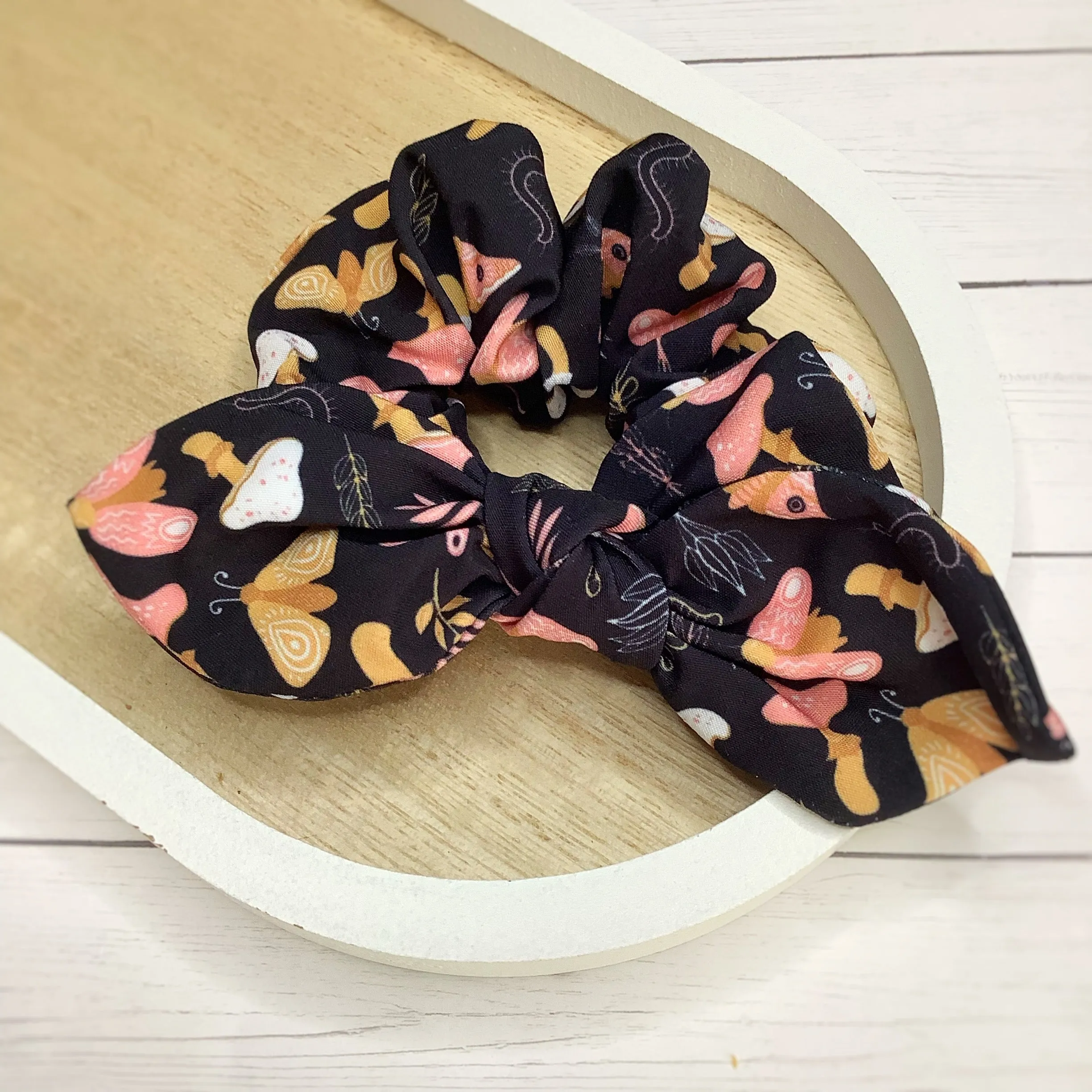Dark Earthy Vibes  Bow Strip and Scrunchie Collection