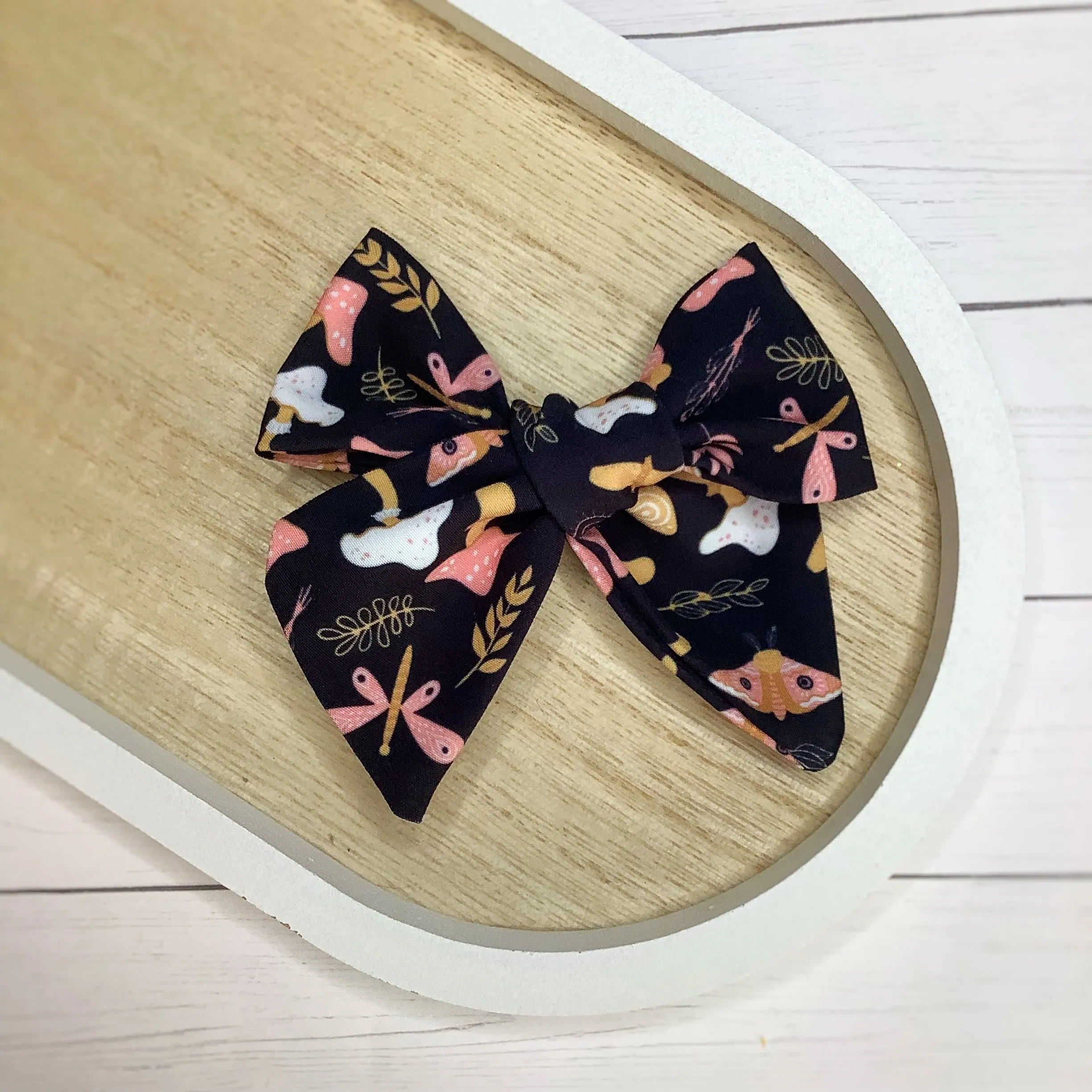 Dark Earthy Vibes  Bow Strip and Scrunchie Collection