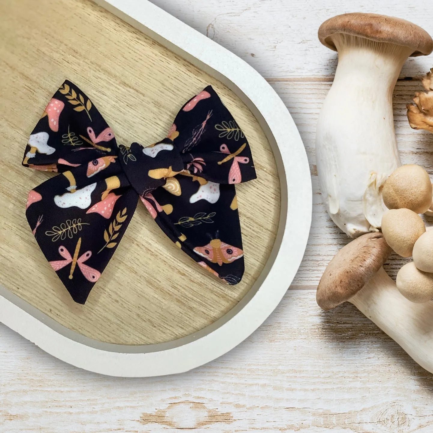 Dark Earthy Vibes  Bow Strip and Scrunchie Collection