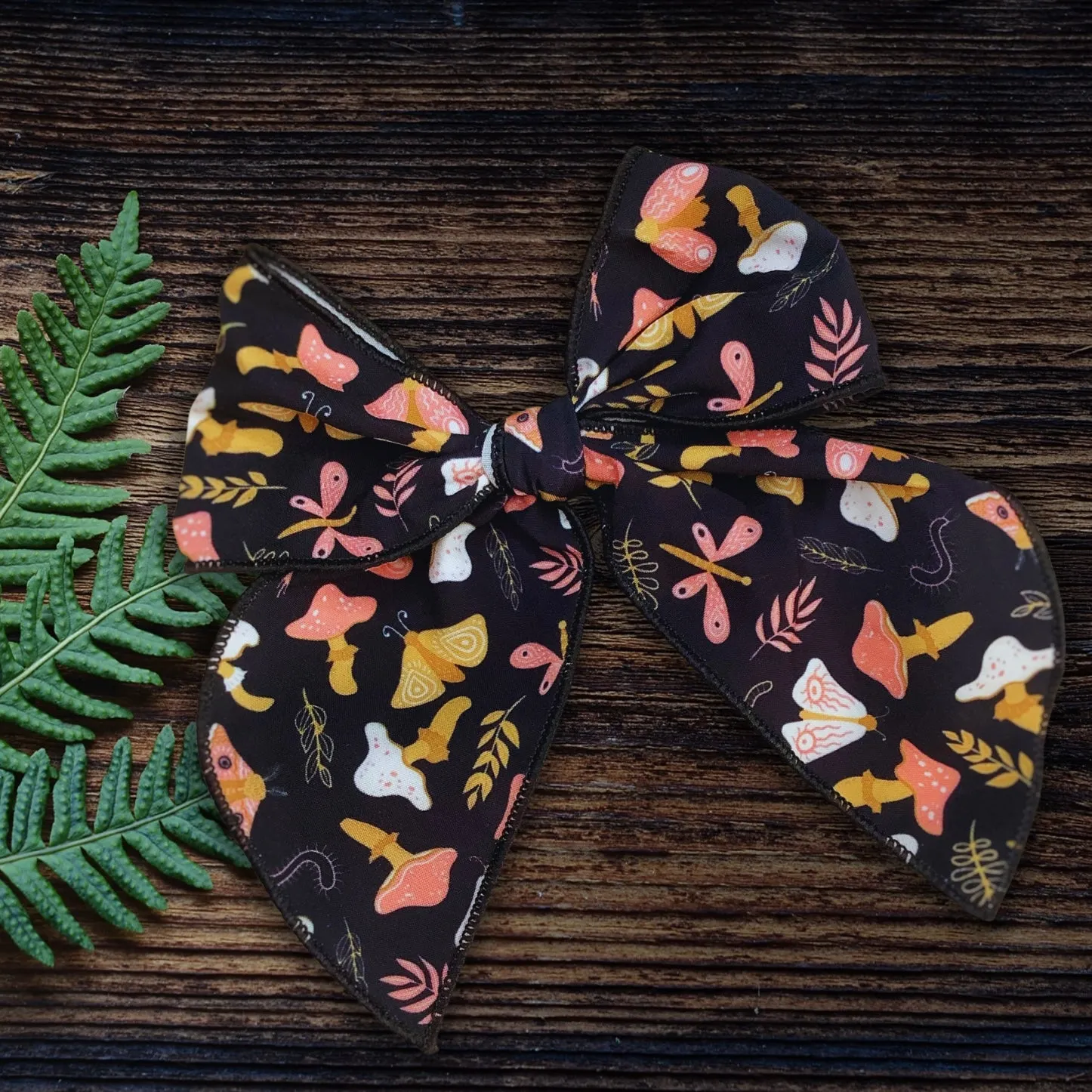 Dark Earthy Vibes  Bow Strip and Scrunchie Collection