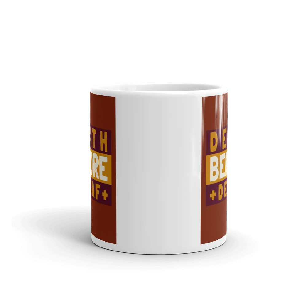 DEATH BEFORE DECAF Mug
