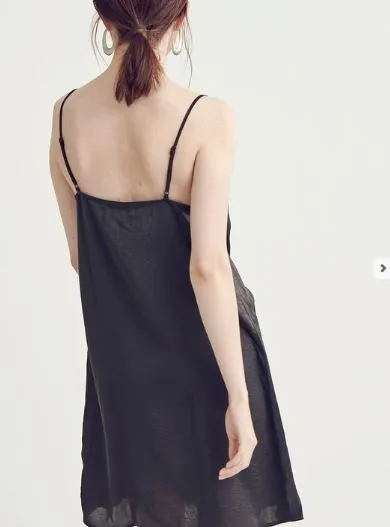 DESERT DAZE LACE SLIP DRESS GREY