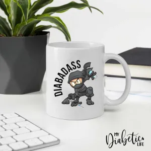 Diabadass - Diabetes Awareness Coffee Mug