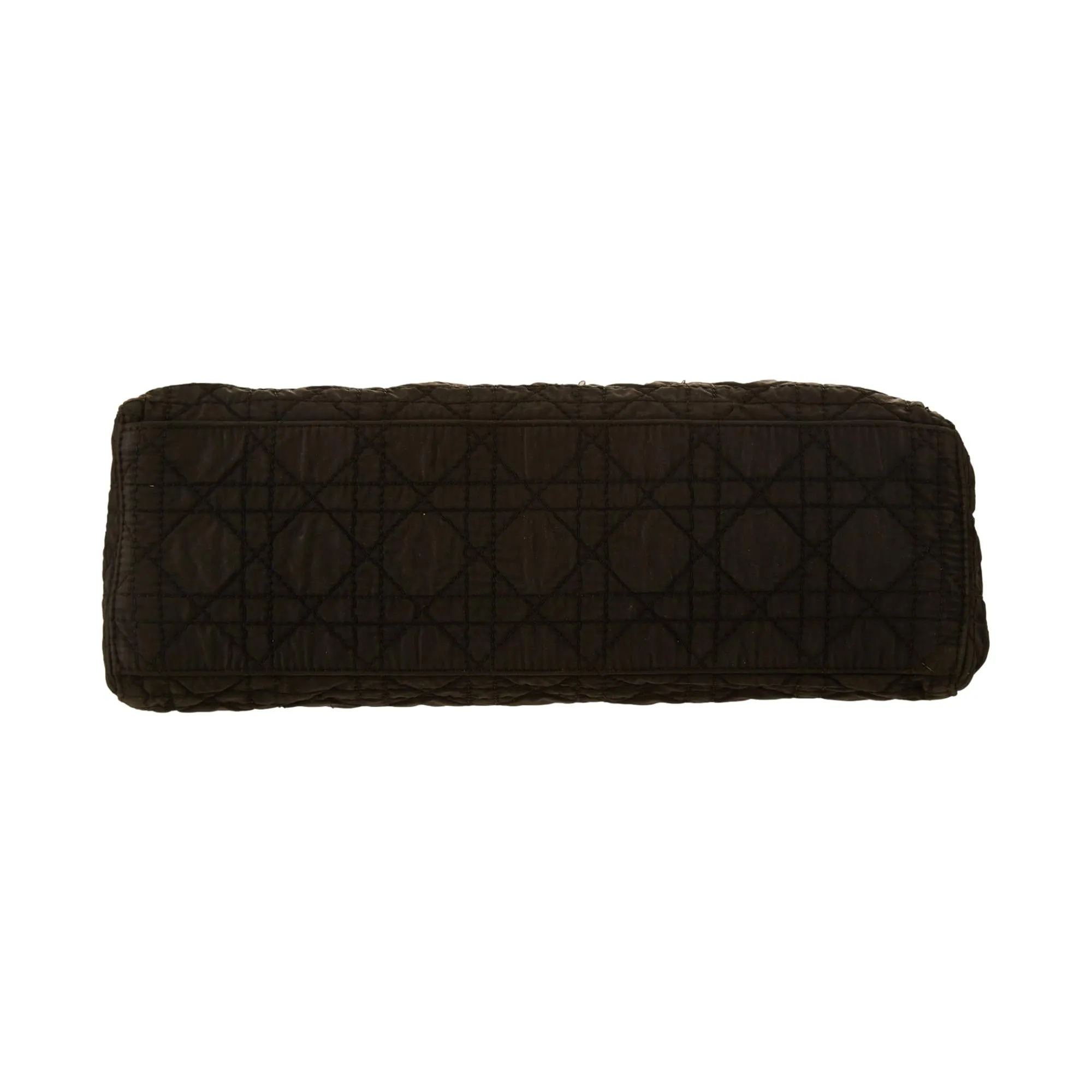 Dior Black Logo Lady Dior Bag