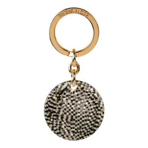 Disc Damier Keyring