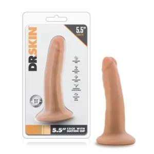 Dr. Skin - 5.5 Inch  With Suction Cup - Vanilla