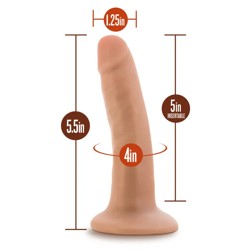 Dr. Skin - 5.5 Inch  With Suction Cup - Vanilla